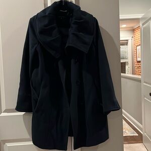 Super Warm Navy Blue Peacoat